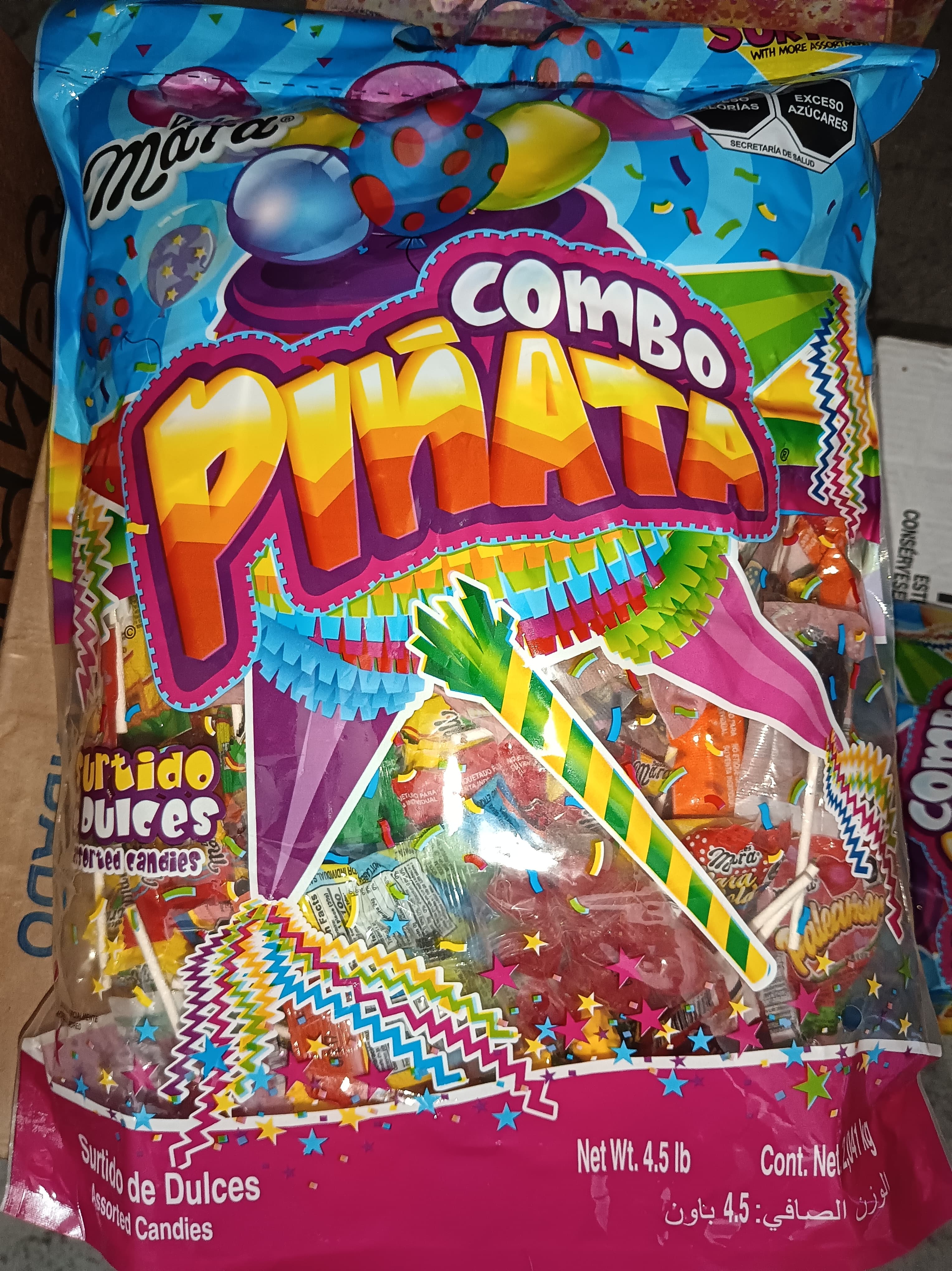 Mara Combo Piñata surtido de dulces 4.5 lb
